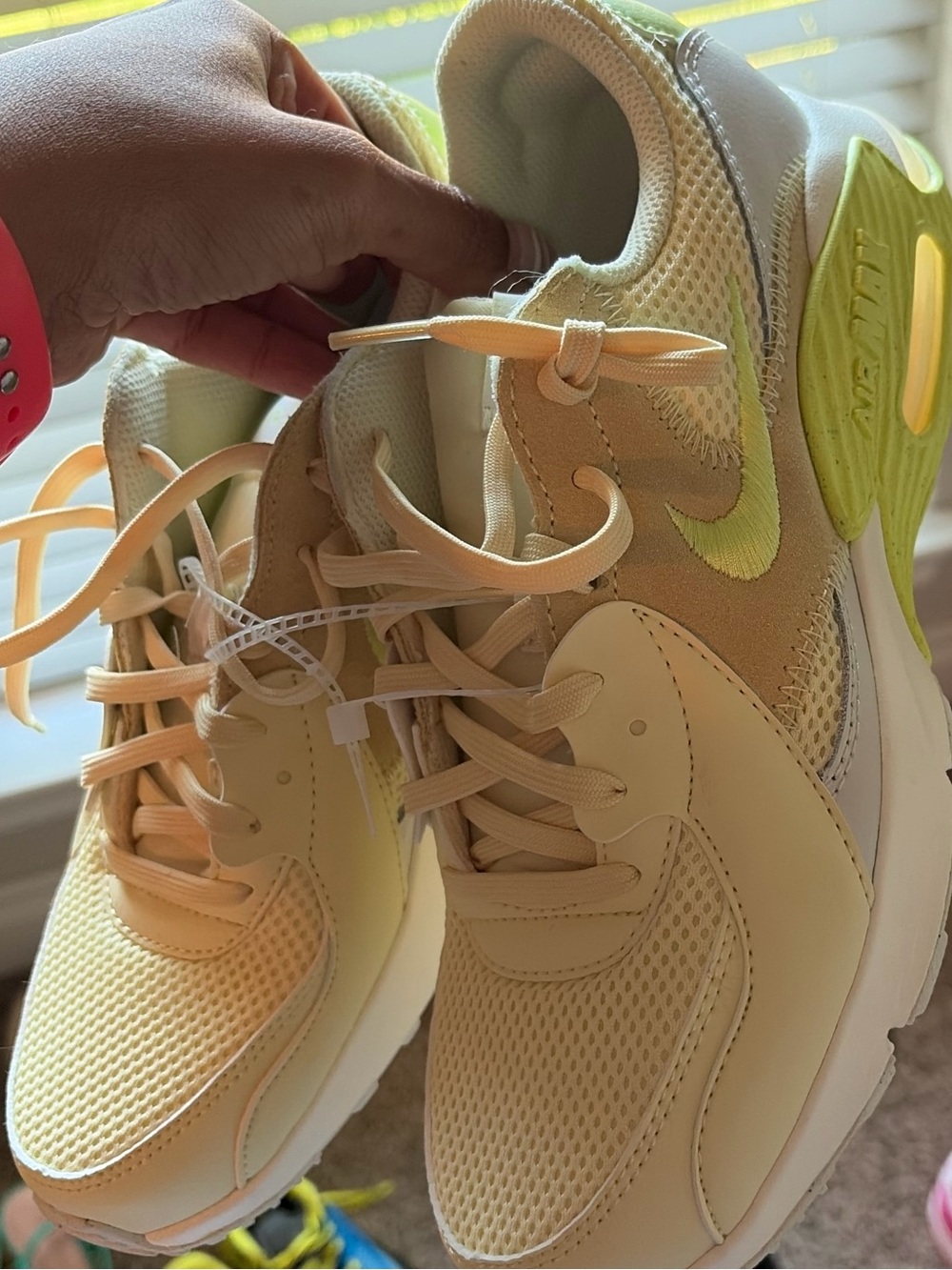 Nike Lemon Lime Air Max Sneakers